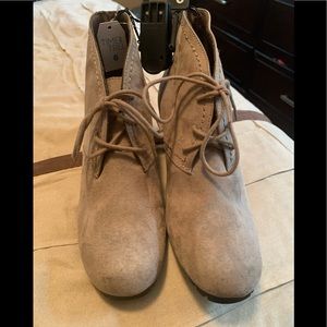 Time and Tru taupe boot. Size 8